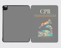 Thumbnail for Casper–Natrona County International Airport (CPR) design on gray ipad tablet case