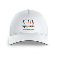 Thumbnail for C-47A Skytrain design on white printed hat