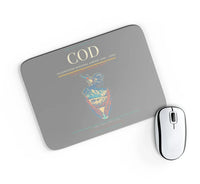 Thumbnail for Yellowstone Regional Airport (COD) design on gray rectangle mouse pad