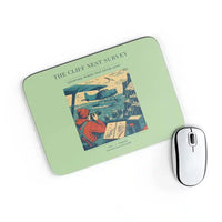 Thumbnail for VINTAGE G4363 - The Cliff Nest Survey - Designed Mouse Pads design on lightgreen rectangle