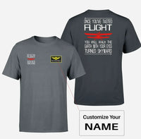Thumbnail for Once You've Tasted Flight Designed Double-Side T-Shirts - view 11