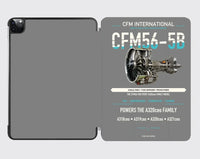 Thumbnail for CFM56-5B design on gray ipad tablet case