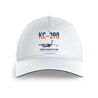 Thumbnail for Embraer KC-390 Millennium design on white printed hat