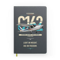 Thumbnail for Cessna 162 Skycatcher design on gray notebook
