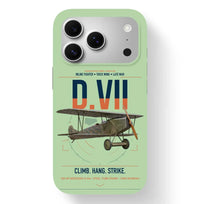 Thumbnail for Fokker D.VII design on light green magsafe iphone case, for iPhone 17 Pro