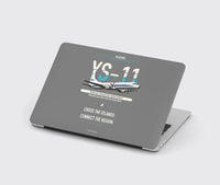 Thumbnail for NAMC YS-11A design on gray MacBook case