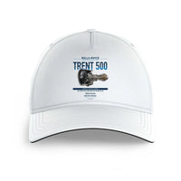Thumbnail for TRENT 500 design on white printed hat