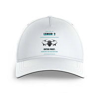 Thumbnail for BRINC LEMUR 2 design on white printed hat