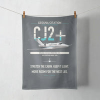 Thumbnail for Cessna Citation CJ2+ design on gray towel