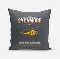 Thumbnail for Bristol Sycamore HR14 design on gray pillow
