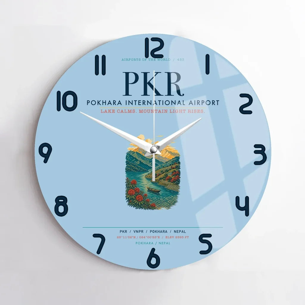 Pokhara International Airport PKR - Blue