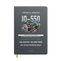 Thumbnail for IO-550 design on gray notebook