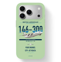 Thumbnail for BAe 146-300 design on light green magsafe iphone case, for iPhone 17 Pro