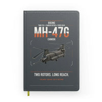 Thumbnail for Boeing MH-47G Chinook design on gray notebook