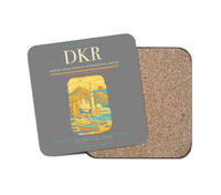 Thumbnail for Leopold Sedar Senghor International Airport (DKR) design on gray 1 piece coaster