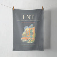 Thumbnail for Bishop International Airport (FNT) design on gray towel