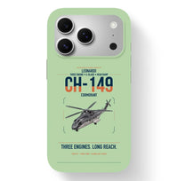 Thumbnail for Leonardo CH-149 Cormorant design on light green magsafe iphone case, for iPhone 17 Pro