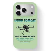 Thumbnail for Inspired Flight IF800 Tomcat Case design on light green iphone case