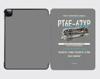 Thumbnail for PT6E-67XP design on gray ipad tablet case