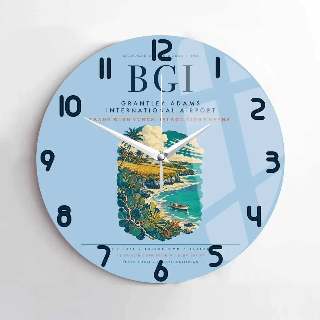 Grantley Adams International Airport BGI - Blue