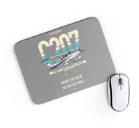 Thumbnail for Cessna T207A Stationair 8 design on gray rectangle mouse pad