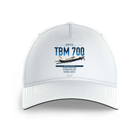 Thumbnail for Socata TBM 700 design on white printed hat