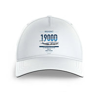 Thumbnail for Beechcraft 1900D design on white printed hat