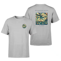 Thumbnail for VINTAGE G4067 - The Warm Winds Crossing - Double-Side T-Shirt design on lightgray double side t shirt