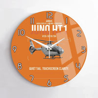 Thumbnail for Airbus H135 Juno HT1 design on orange no frame wall clock