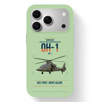 Thumbnail for Kawasaki OH-1 design on light green magsafe iphone case, for iPhone 17 Pro