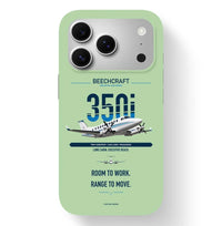 Thumbnail for King Air 350i Case design on light green iphone case