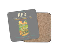 Thumbnail for Swami Vivekananda Airport (RPR) design on gray 1 piece coaster