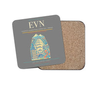 Thumbnail for Zvartnots International Airport (EVN) design on gray 1 piece coaster