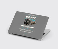 Thumbnail for BR715 design on gray MacBook case
