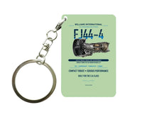 Thumbnail for FJ44-4 Key Chain design on light green key chain