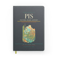 Thumbnail for Poitiers–Biard Airport (PIS) design on gray notebook