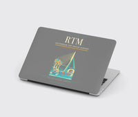 Thumbnail for Rotterdam The Hague Airport (RTM) design on gray MacBook case