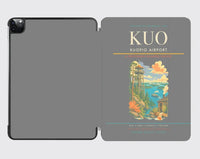 Thumbnail for Kuopio Airport (KUO) design on gray ipad tablet case