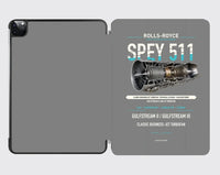 Thumbnail for SPEY 511 design on gray ipad tablet case