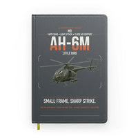 Thumbnail for MD AH-6M Little Bird design on gray notebook