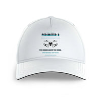Thumbnail for Skyfront Perimeter 8 design on white printed hat