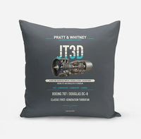 Thumbnail for JT3D design on gray pillow