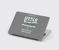 Thumbnail for Hawker Siddeley HS 748 Series 2A design on gray MacBook case