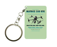Thumbnail for DJI Matrice 350 RTK Key Chain design on light green key chain