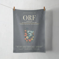Thumbnail for Norfolk International Airport (ORF) design on gray towel