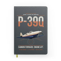 Thumbnail for P-39Q Airacobra design on gray notebook