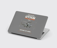 Thumbnail for Airbus Helicopters H225M Caracal design on gray MacBook case