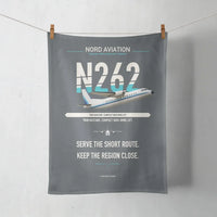 Thumbnail for Nord 262A design on gray towel