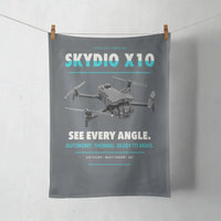Thumbnail for Skydio X10 design on gray towel