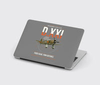 Thumbnail for Fokker D.XXI — Dutch LVA aircraft 221 design on gray MacBook case